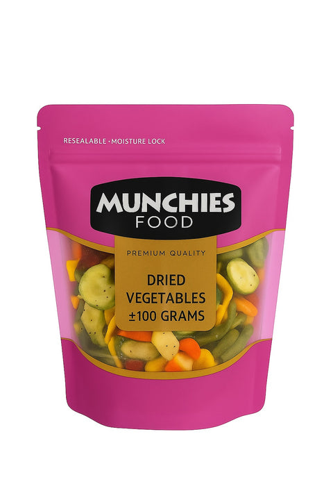 Mixed Dried Vegetables, High in Fiber & Antioxidants