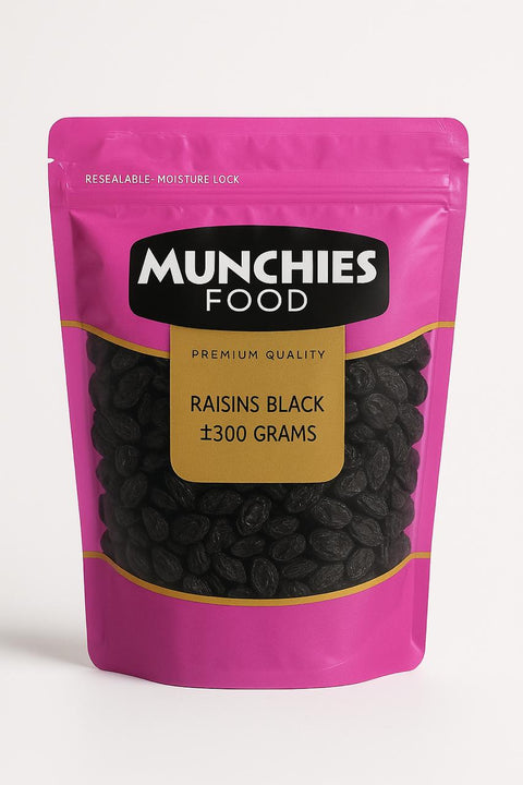 Black Raisins, Potassium-Rich & Antioxidant-Loaded, Nutritious Snack
