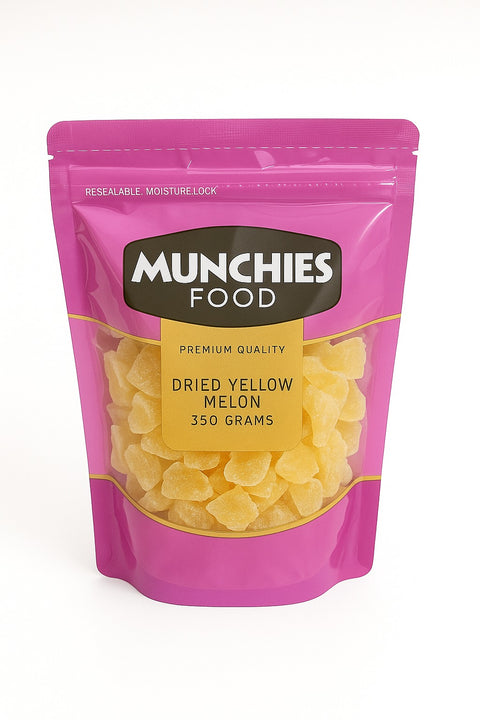 Dried Yellow Melon Slices, Vitamin-Rich & Fiber-Packed