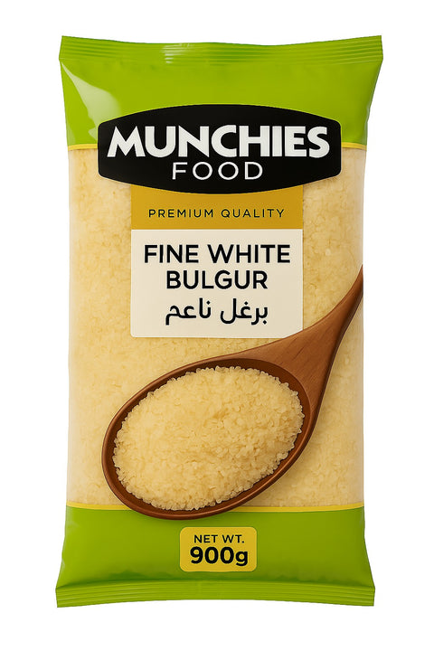White Fine Bulgur - Premium Durum Wheat Grain
