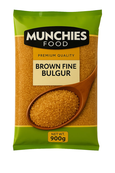 Brown Fine Bulgur - Nutritious Whole Grain for Vegetarian Dishes