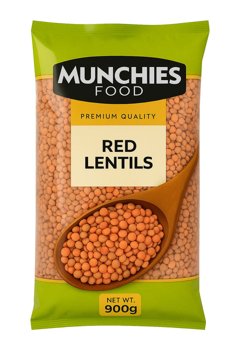 Red Lentils by Munchies Food- Nutrient-Rich & Delicious Organic Pulses
