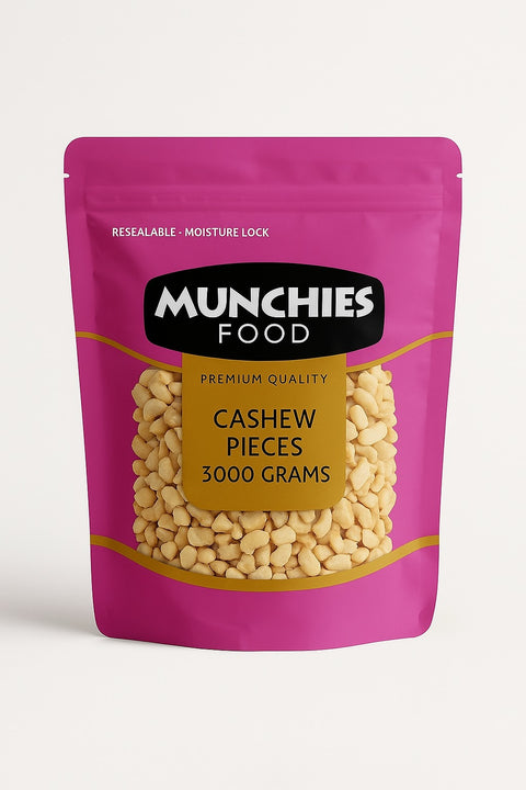 RAW CASHEW PIECES - Natural, Nutritious Snack Option
