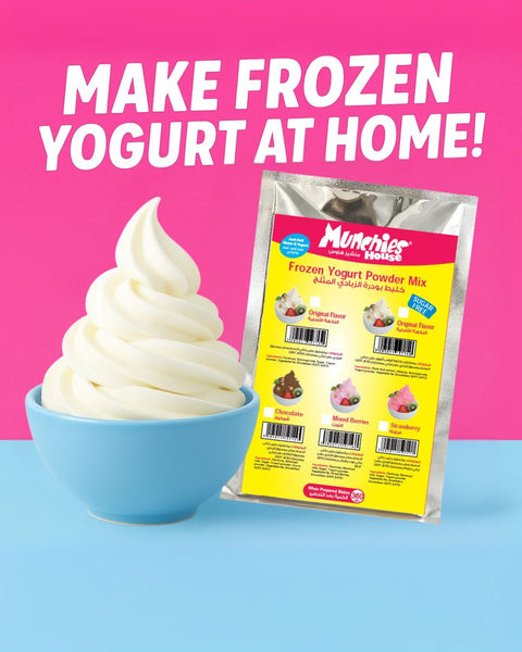 Frozen Yogurt Powder Mix – Original Flavor Sugar Free | Home Use