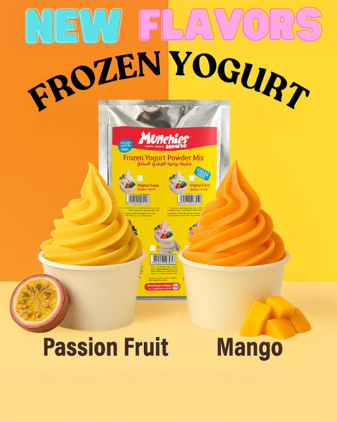 Frozen Yogurt Powder Mix – Mango Flavor | For Soft Serve