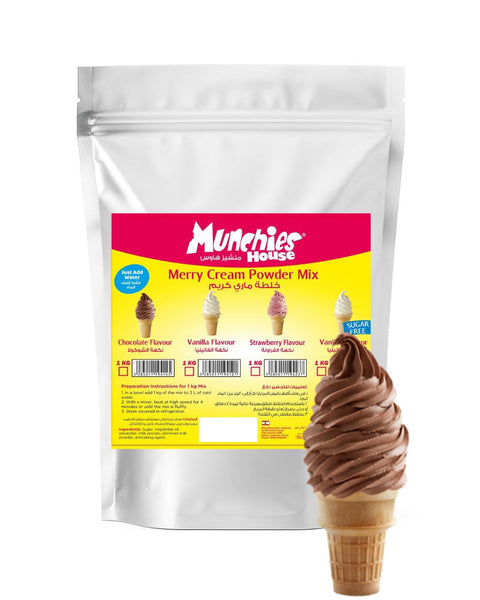 MERRY Cream Powder Chocolate - Effortless & Rich Flavor