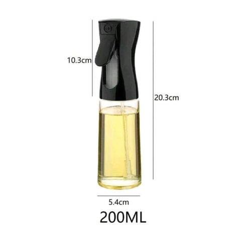 Oil Dispenser, Modern Clear Oil Spray Bottle for Kitchen, 1pc