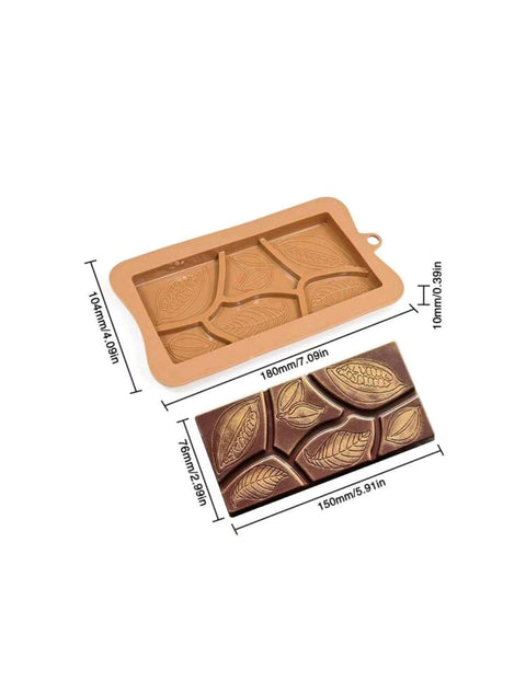 1Pc Cocoa Nut Chocolate Mold Puzzle Chocolate Mold For Unique Desserts Perfect For Home Bakers And Professionals