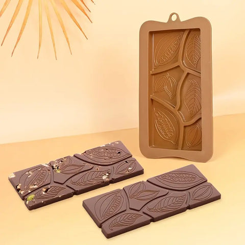 1Pc Cocoa Nut Chocolate Mold Puzzle Chocolate Mold For Unique Desserts Perfect For Home Bakers And Professionals