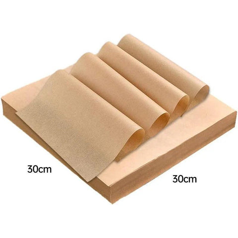 Unbleached Parchment Paper Baking Sheet, Non-Stick Precut, 50pcs