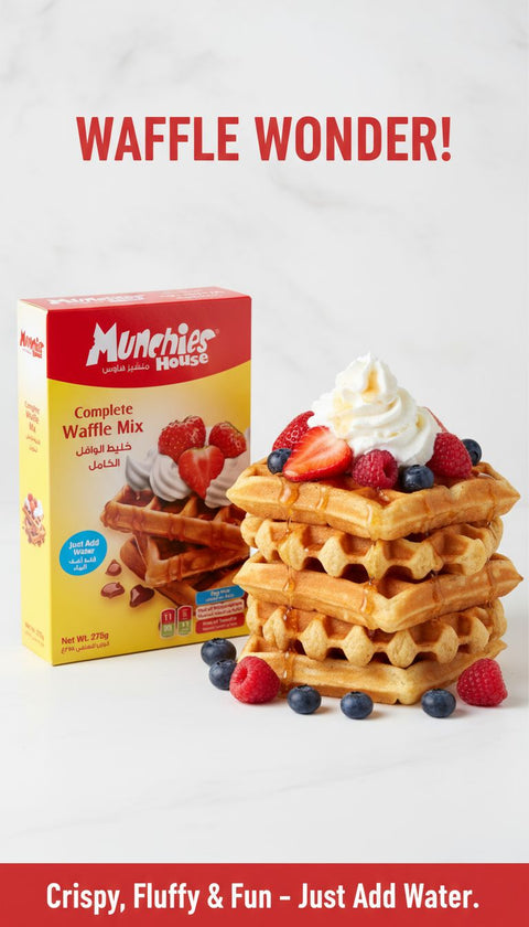 Waffle Mix : Quick & Easy Breakfast - Egg-Free, Just Add Water