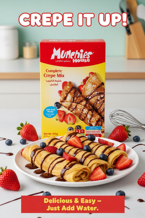 Crepe Mix: Egg-Free, Just Add Water