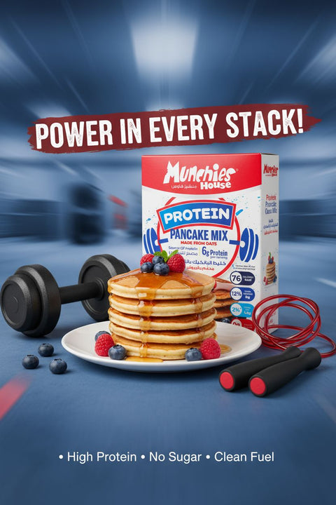 Protein Pancake Mix, Egg-Free, Ready-to-Make