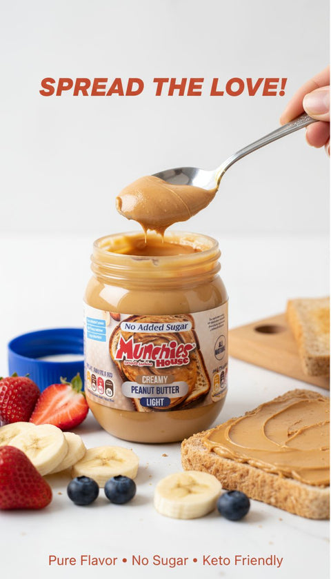 Peanut Butter Creamy No Added Sugar - High Protein