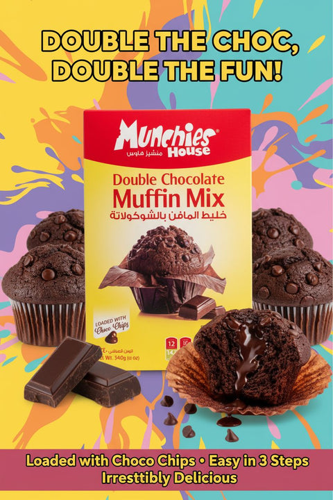 Double Chocolate Muffin Mix - Easy Baking, Gourmet Flavor