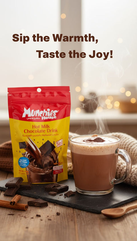 Hot Chocolate Drink 3 In 1(Milk Flavor)