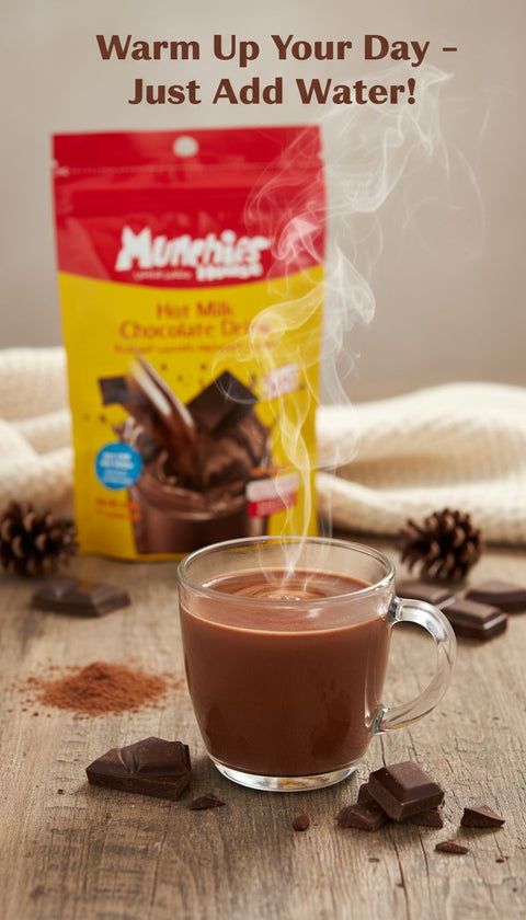 Hot Chocolate Drink 3 In 1(Milk Flavor)