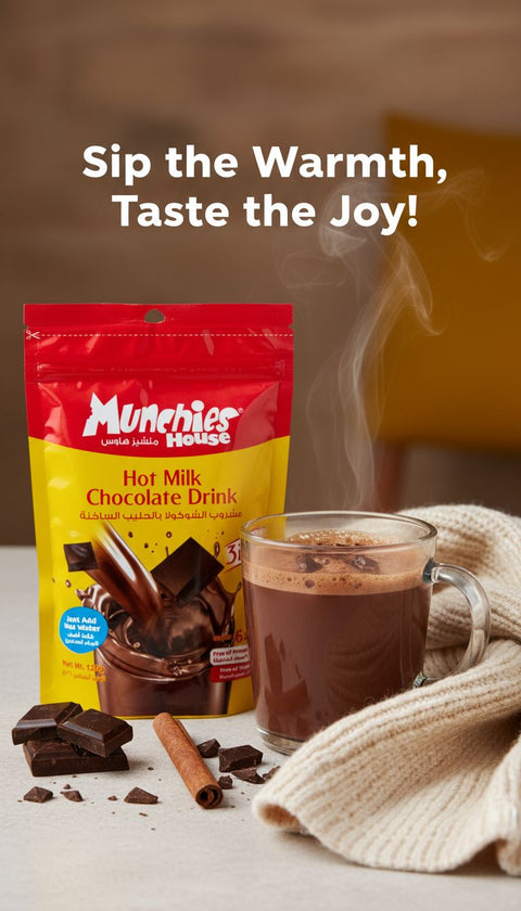 Hot Chocolate Drink 3 In 1(Milk Flavor)