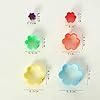 Flower Shape Plastic Cutter Set 5pcs – Versatile Kitchen Tool