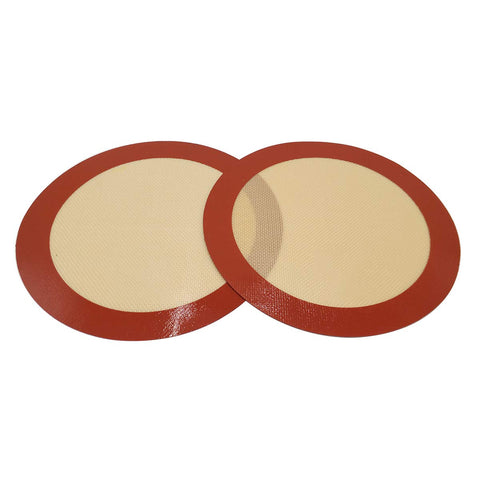 Round Silicone Baking Mat, Non-Stick, Reusable Cookie Sheet
