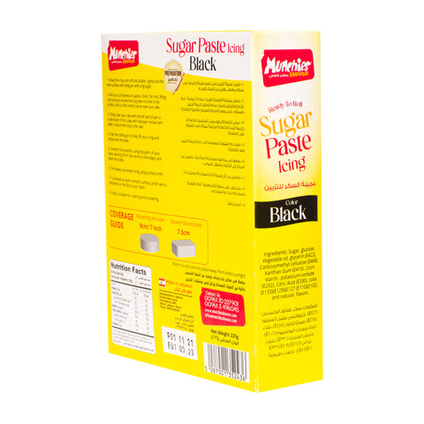 Sugar Paste Fondant Black - Perfect for Cake Decorating