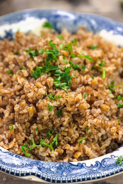 Brown Coarse Bulgur - Whole Grain Side Dish
