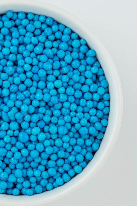 Blue Choco Rice Crispy for Dessert Decoration,