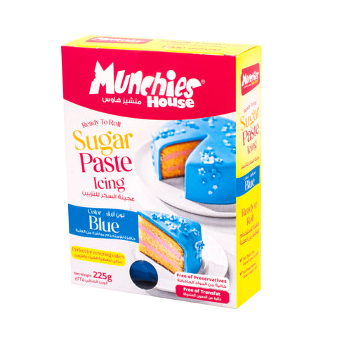 Sugar Paste Fondant Blue for Perfect Cake Covering