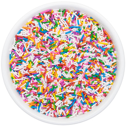 Rainbow Sprinkles for Desserts, Colorful Cake Decor
