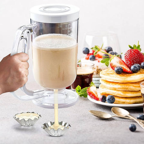 Batter Dispenser for Muffins, Cupcakes, Pancakes - Precision Pouring