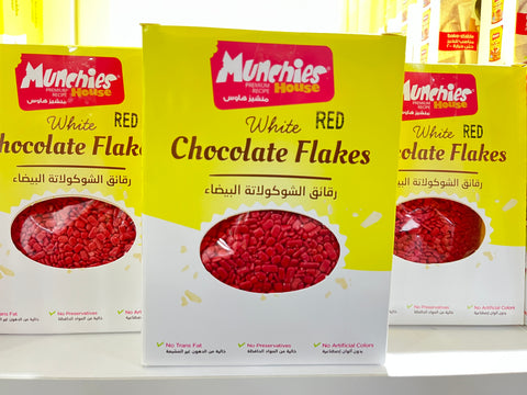 Flakes Red - Delicious Cake and Dessert Sprinkles,