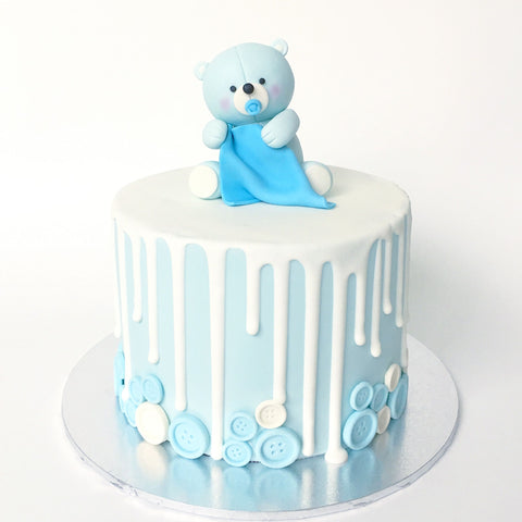 Sugar Paste Fondant Baby Blue - Perfect for Cake Decorating