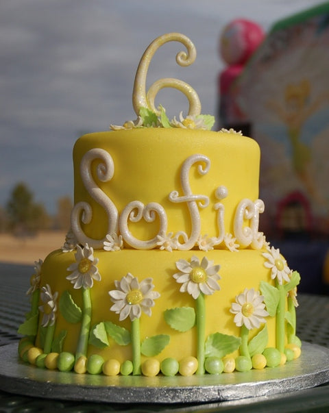 Sugar Paste Fondant Yellow , Perfect for Cake Decorating
