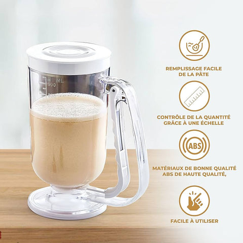 Batter Dispenser for Muffins, Cupcakes, Pancakes - Precision Pouring