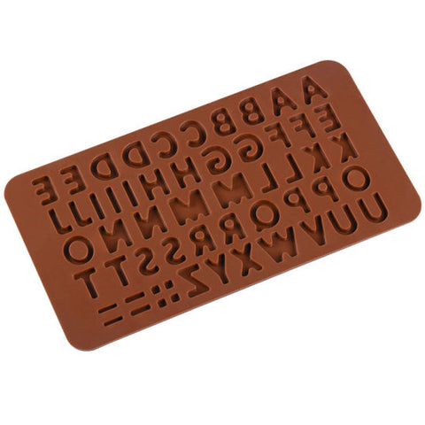 Mini Alphabet Silicone Chocolate Mold - Perfect for Baking