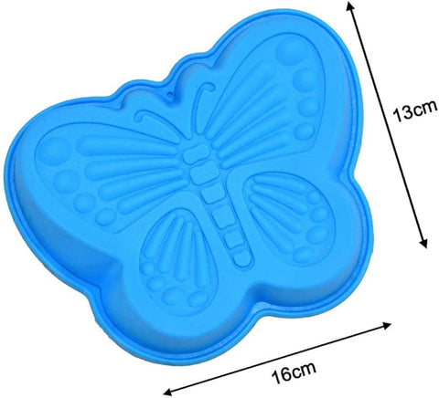 Gambit Silicone Baking Microwave Safe Butterfly Shape Cake Cup
