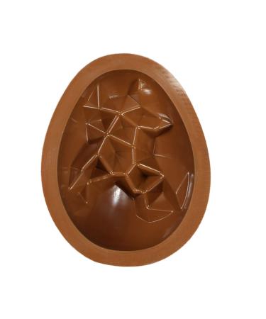 1PCS 3D Geometric Egg Silicone Chocolate Mould