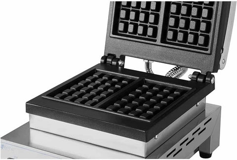 Square Waffle Machine Electric | Perfect for Breakfast Treats