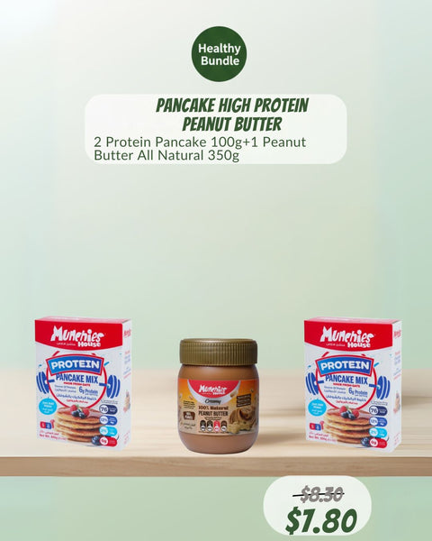 Protein Pancake Mix, Egg-Free, Ready-to-Make