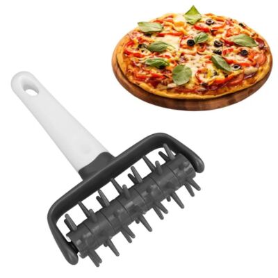 Plastic Dough Grade Pizza Docker Roller Kitchen Baking Tool