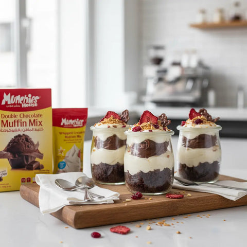 🍨 Layered Dessert Jars – Mix & Match Style - MunchiesHouse