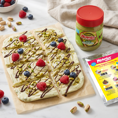 Sugar Free Pistachio Yogurt Bark