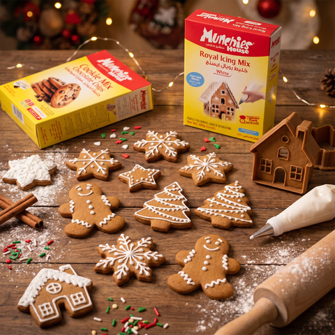 🎄🍪Gingerbread Cookie Mix With Royal icing