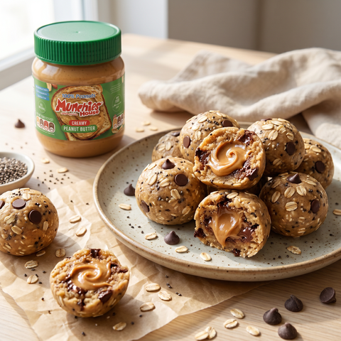 Healthy Peanut Butter Protein Bites
