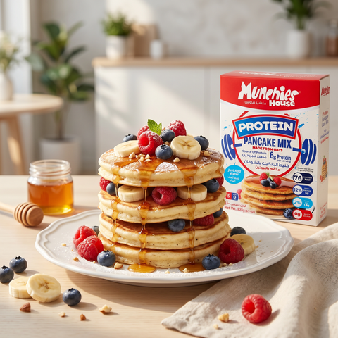 Viral Protein Pancake Stack