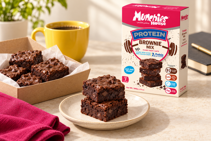 Protein Brownie Bites for Your Workday