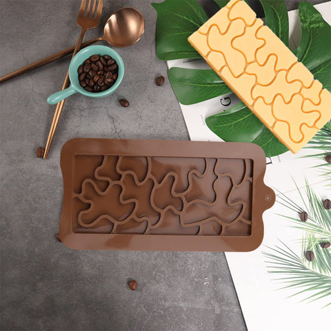 Silicone Chocolate Mold For 3D Candy, Pudding, Cookie, Ice Cube Making