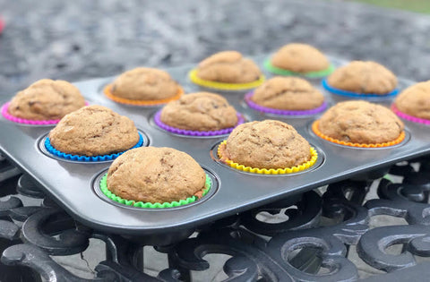 Silicon Baking Cups 12 pcs Reusable Muffin Molds
