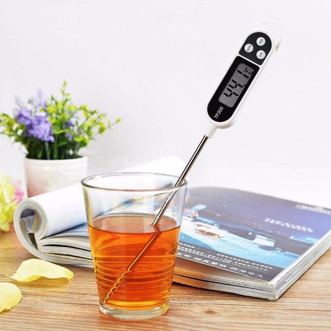 Digital Probe Thermometer for Accurate Food Temperature Reading