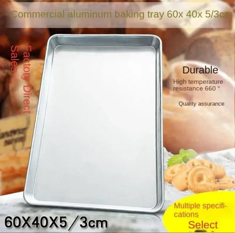 Aluminum Baking Tray, Non-Stick Metal Oven Tray